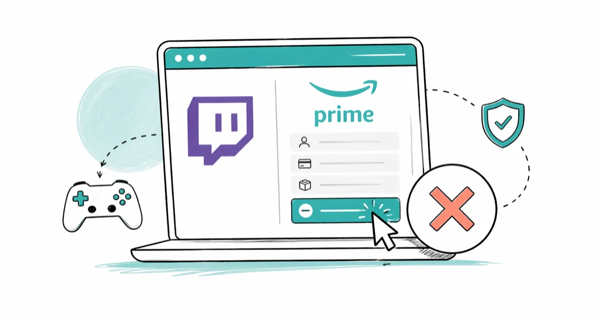 How to Cancel Twitch Prime or Prime Gaming in 2026 cover image
