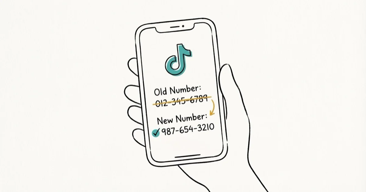 How to Change or Remove Your Phone Number on TikTok cover image