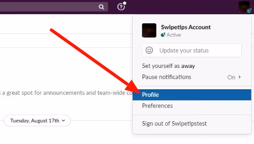 How to Change Your password on Slack