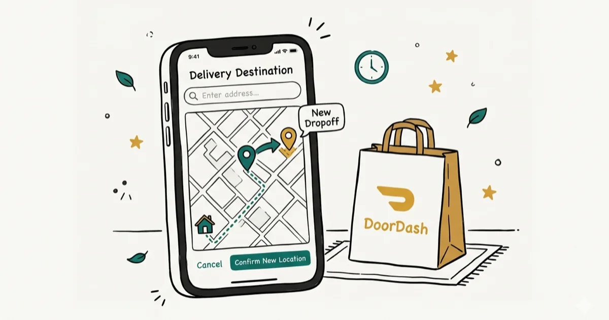 How to Change Your Starting Point on DoorDash (2026) cover image