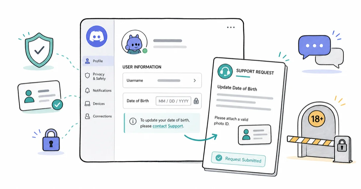 How to Change Your Age on Discord & Join NSFW Servers? cover image