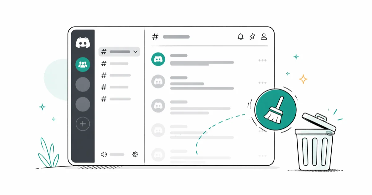 How to Clear Discord Chat: 4 Methods to Delete Messages cover image