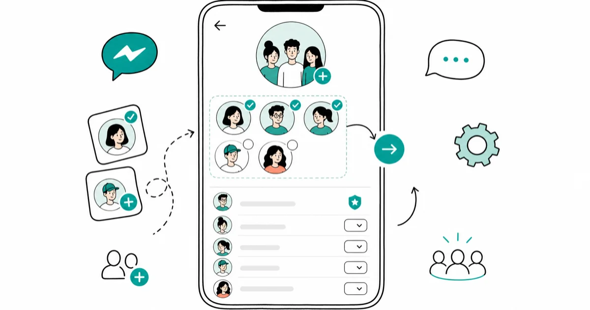 How to Create and Manage Group Chats in Facebook Messenger cover image