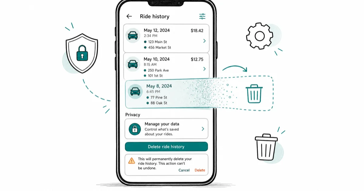 How to Delete Lyft Ride History: Expert Guide for 2026 cover image