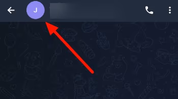 Tap on the three dots