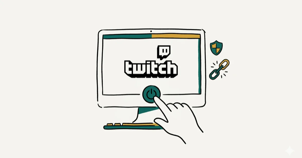 How to Delete or Disable Your Twitch Account Permanently cover image