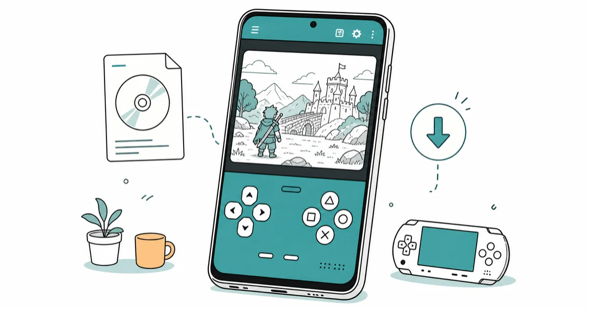 How to Download and Play PPSSPP Games on Android (2026) cover image