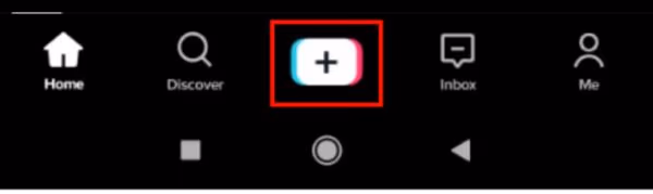 Click on the "+" icon