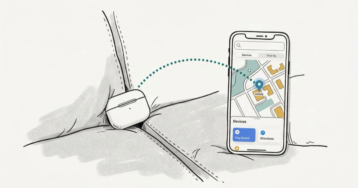 How to Find Your AirPod Case Only With Find My App cover image