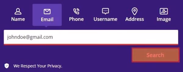 Social Catfish Email Lookup