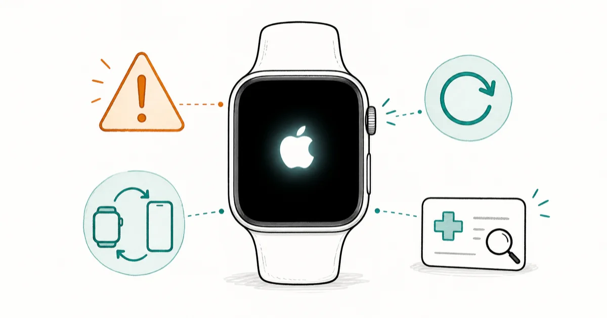How to Fix an Apple Watch Stuck on the Apple Logo (2026) cover image