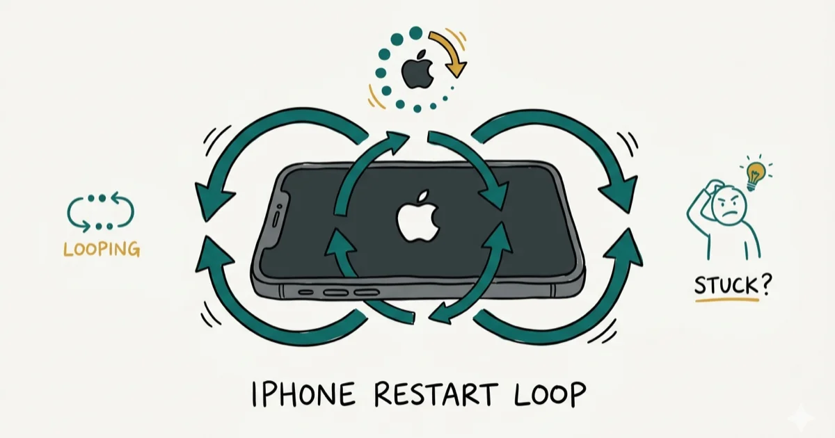 How to Fix iPhone Keeps Restarting After iOS Update (2026) cover image