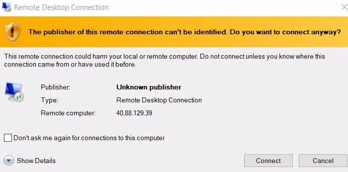 how to get free RDP on Windows