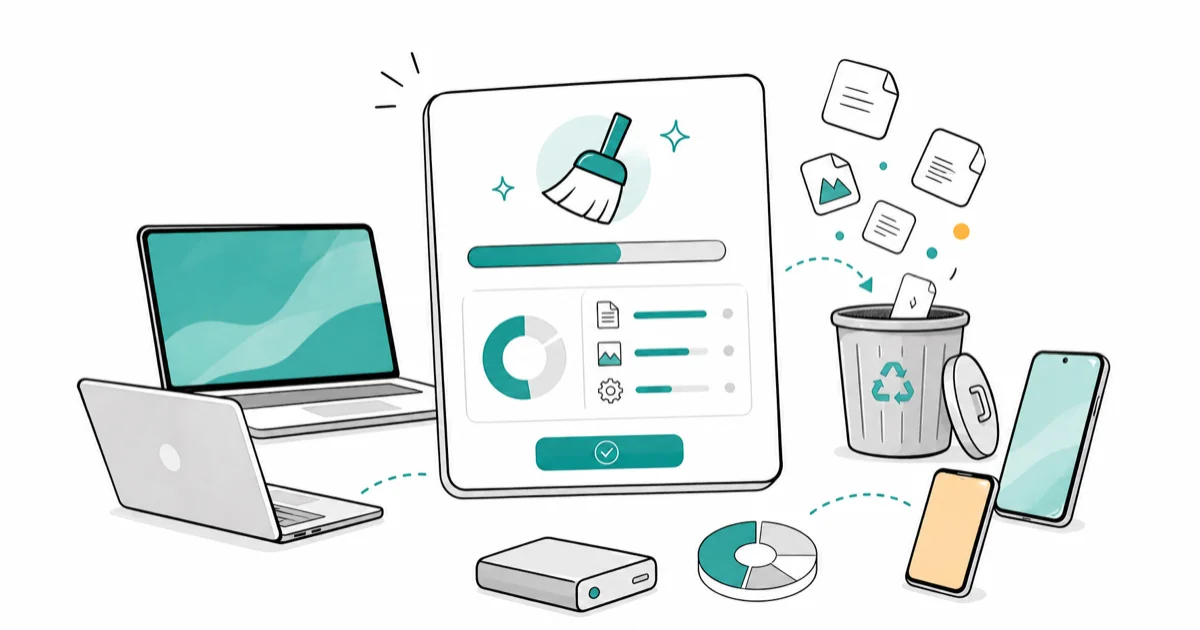How to Get Rid of Junk Files on Any Device: Full Guide cover image