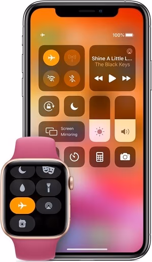 Enabling the Airplane Mode