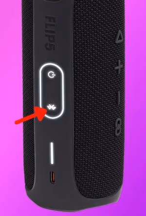Press the Bluetooth Button on the Primary Speaker