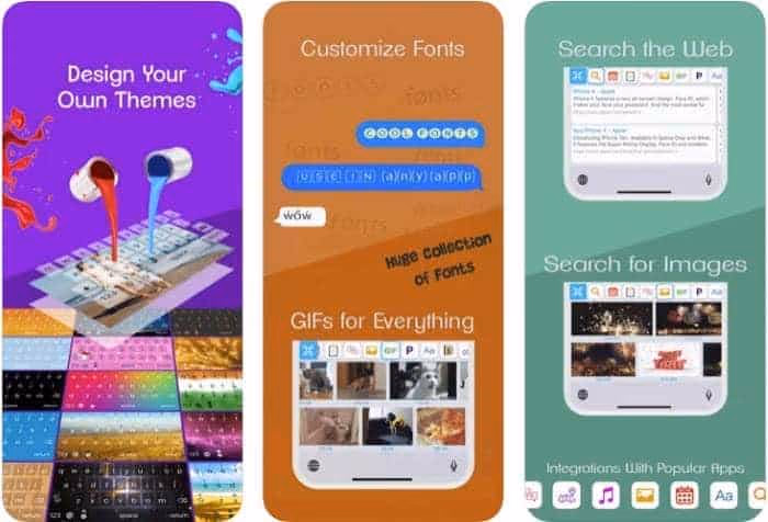 how to make keyboard bigger on iPhone Using Reboard
