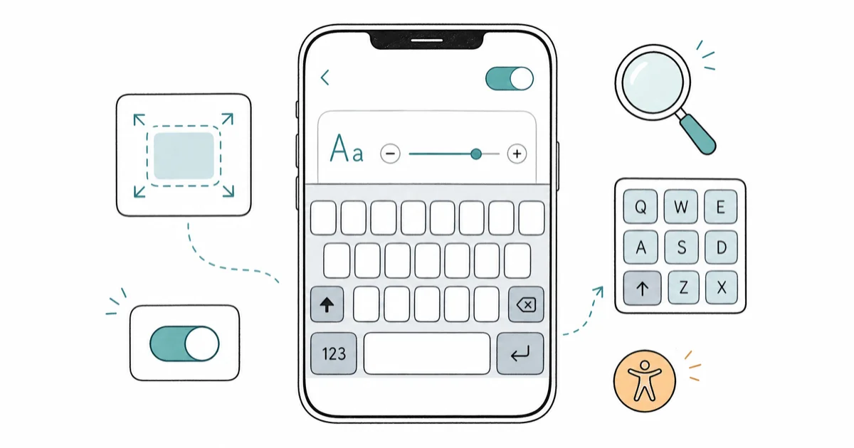 How to Make iPhone Keyboard Bigger: 9 Easy Methods cover image