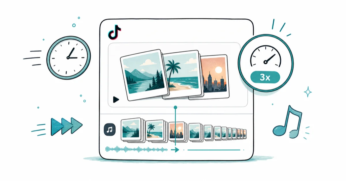 How to Make a TikTok Photo Slideshow Faster in 2026 cover image