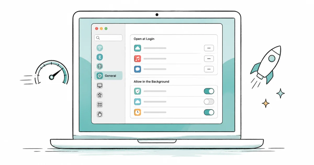 How to Manage Login Items on Mac for a Faster Boot