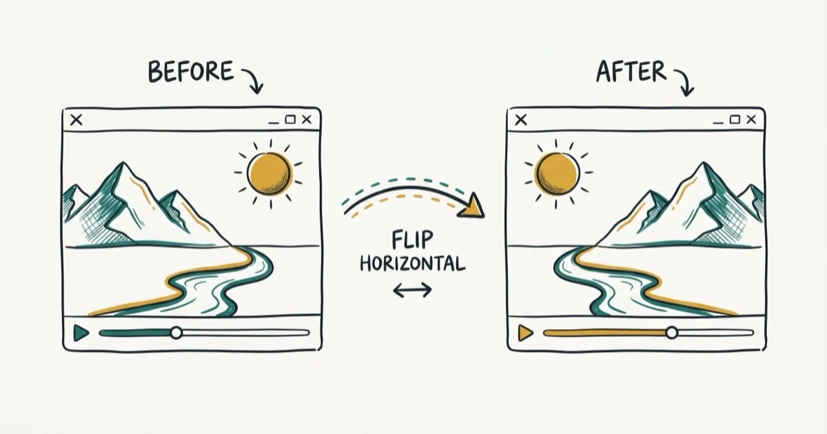 How to Mirror a Video: 5 Easy Methods That Work in 2026 cover image