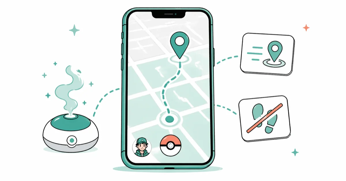 How to Move in Pokemon Go without Walking (iOS & Android) cover image