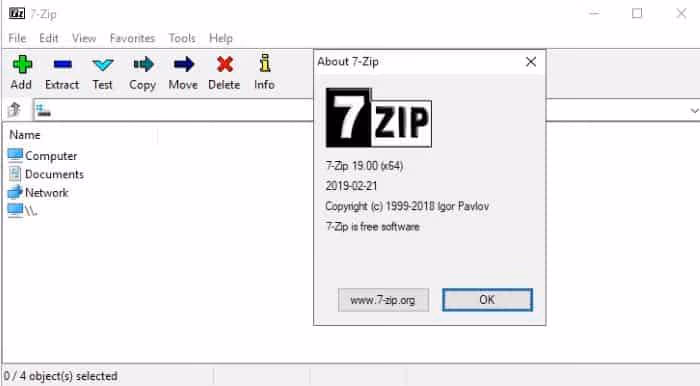 Extract the EMZ File Using 7Zip