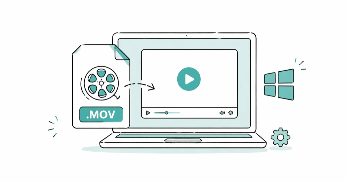 How to Play MOV Files on Windows 10: 4 Methods That Work cover image