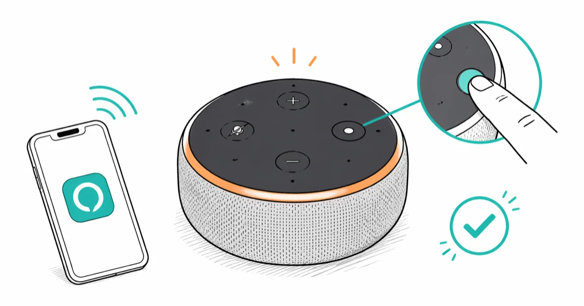 How to Put Echo Dot in Setup Mode (All Generations) cover image