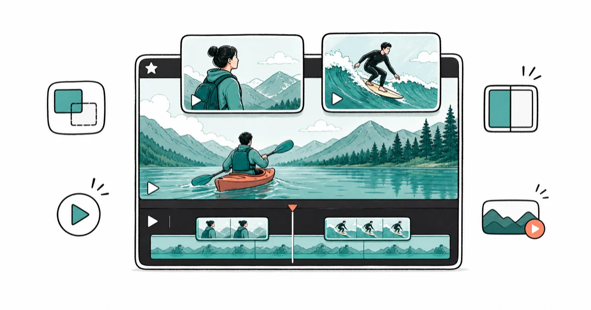 How to Put Multiple Videos on One Screen in iMovie (2026) cover image