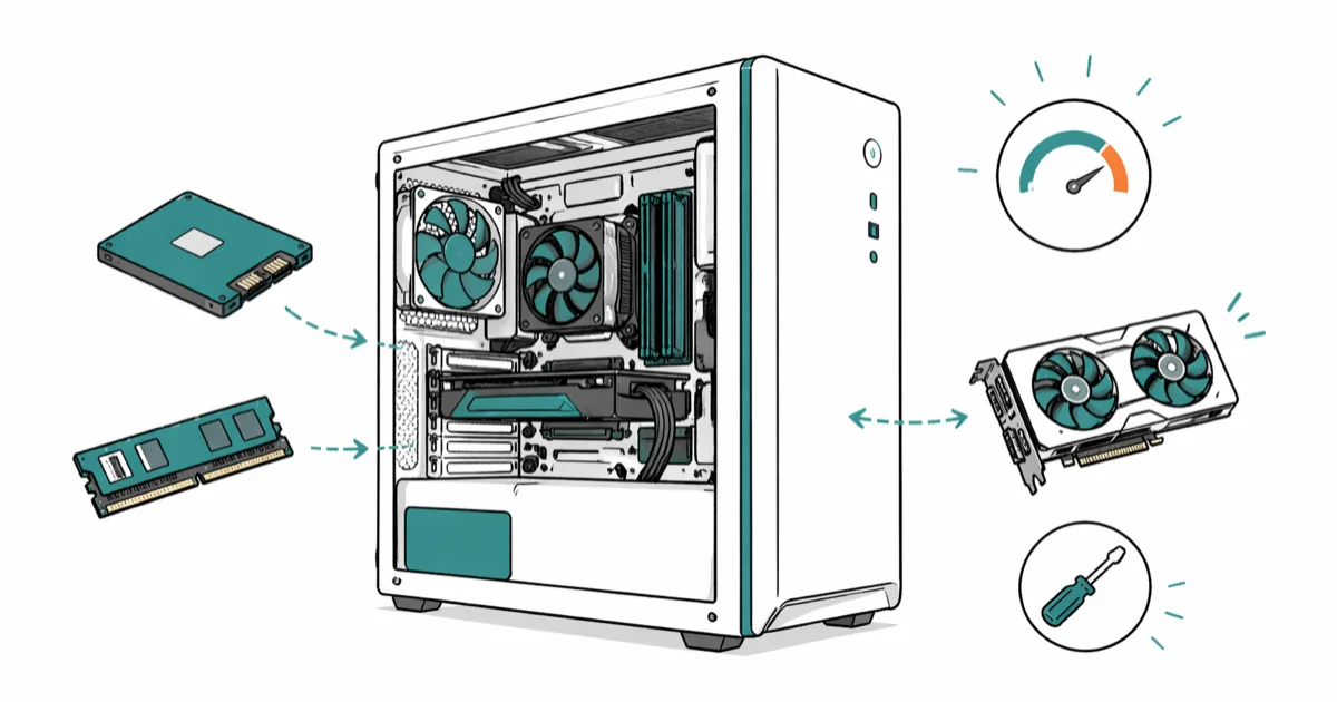 How to Upgrade Your PC: A Safe Hardware Upgrade Guide cover image