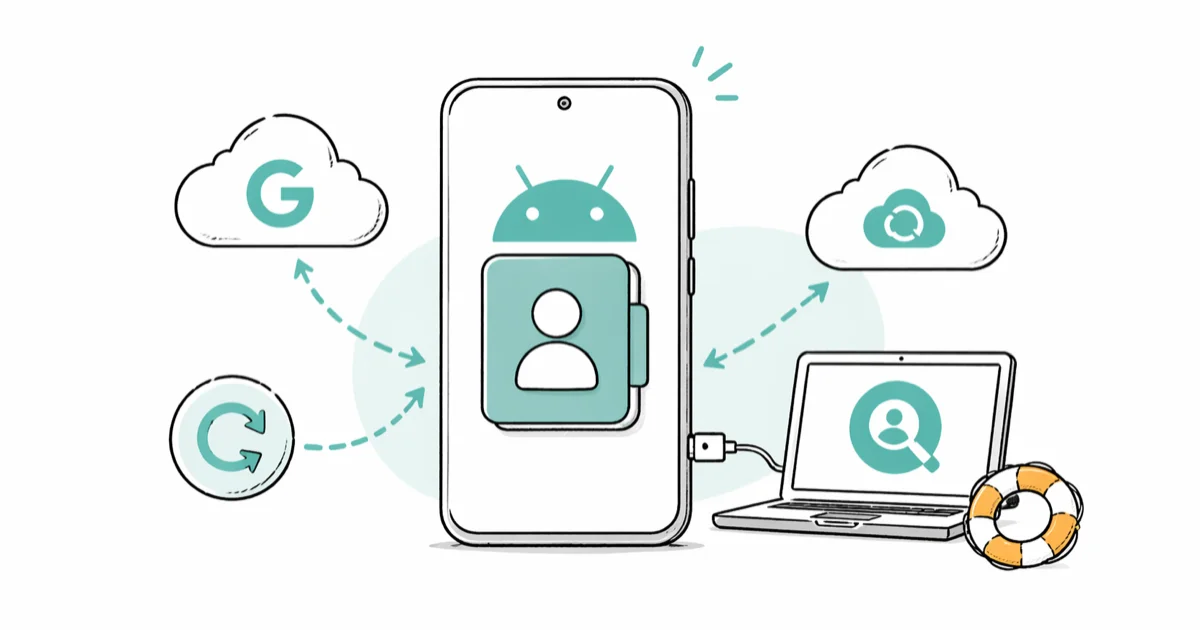 How to Recover Contacts After Factory Reset on Android cover image