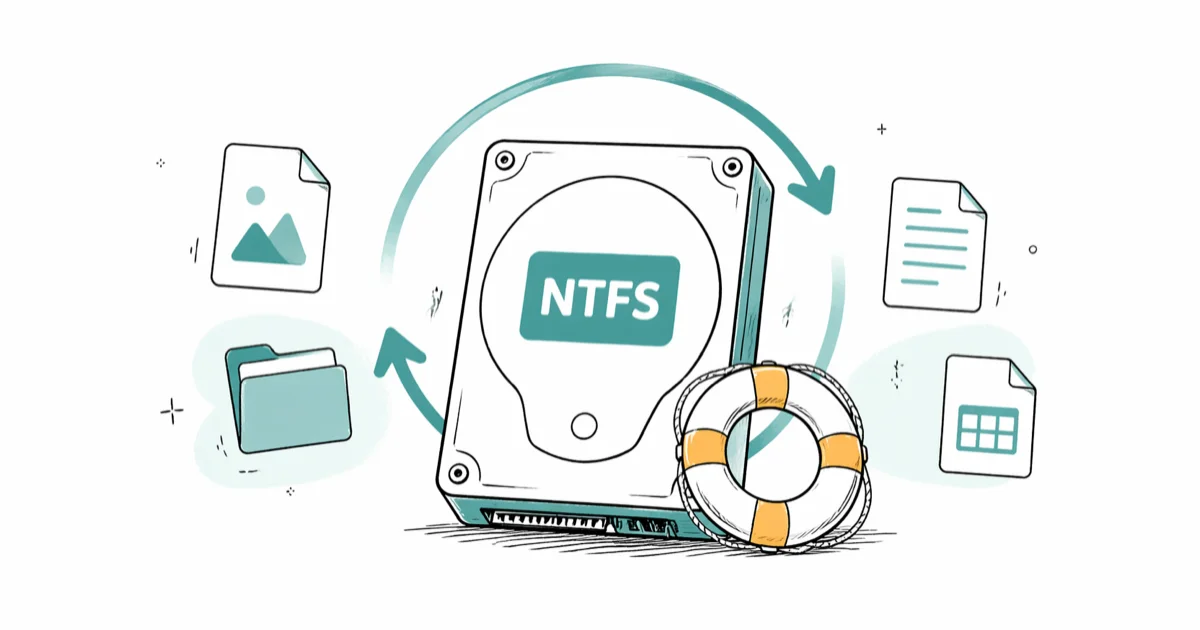 How to Recover Data from an NTFS Hard Drive: Complete Guide cover image