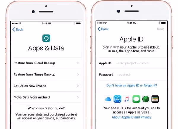 Use iCloud to Get Snapchat Files on iPhone