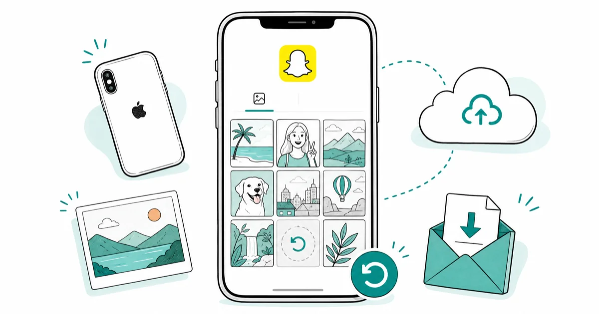 How to Recover Deleted Snapchat Memories: 3 Methods cover image