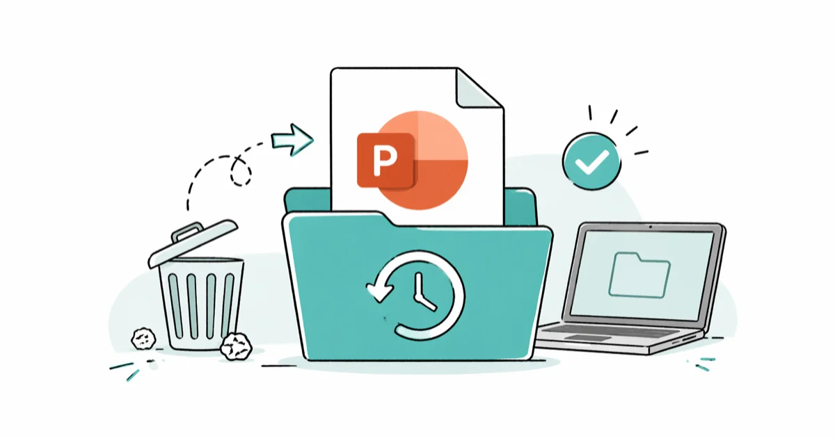 How to Recover PowerPoint from Temp Files (Windows and Mac) cover image