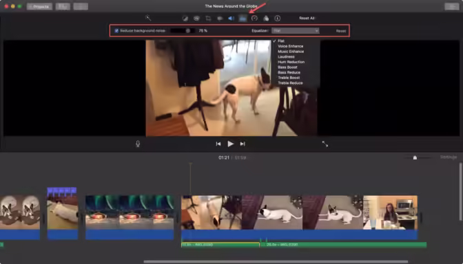 Reduce Background Noise On Imovie