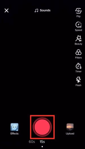 Shot a black picture