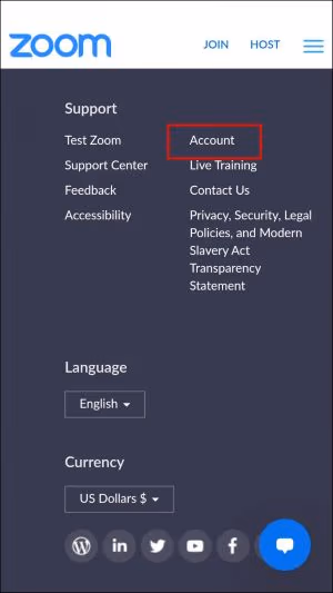 Zoom Account