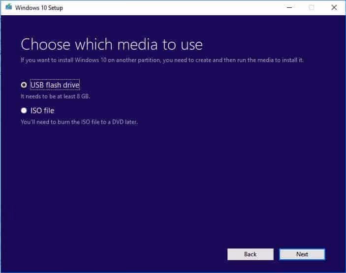 Create an installation disk for Windows and reinstall Windows 10