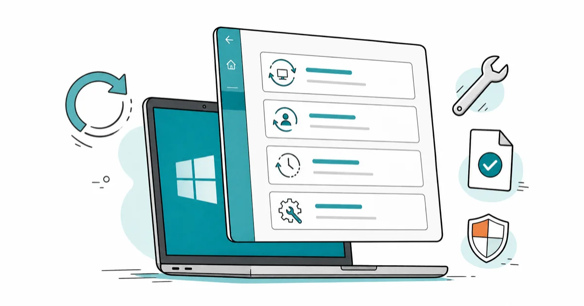 How to Repair Windows 10 Without a CD or Disc (2026 Guide) cover image