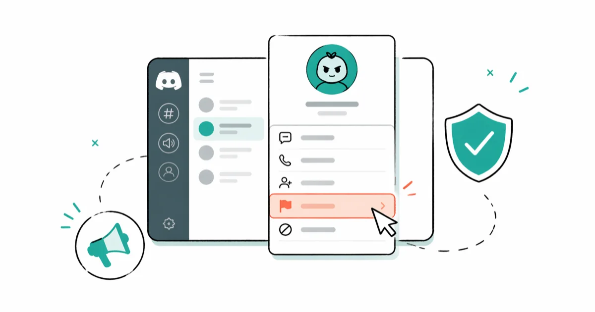 How to Report Someone on Discord in 2026: 4 Methods cover image