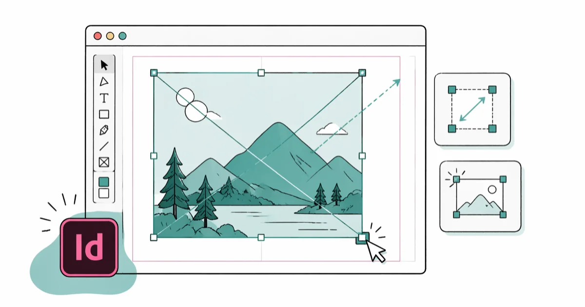 How to Resize an Image in InDesign: 4 Quick Methods cover image