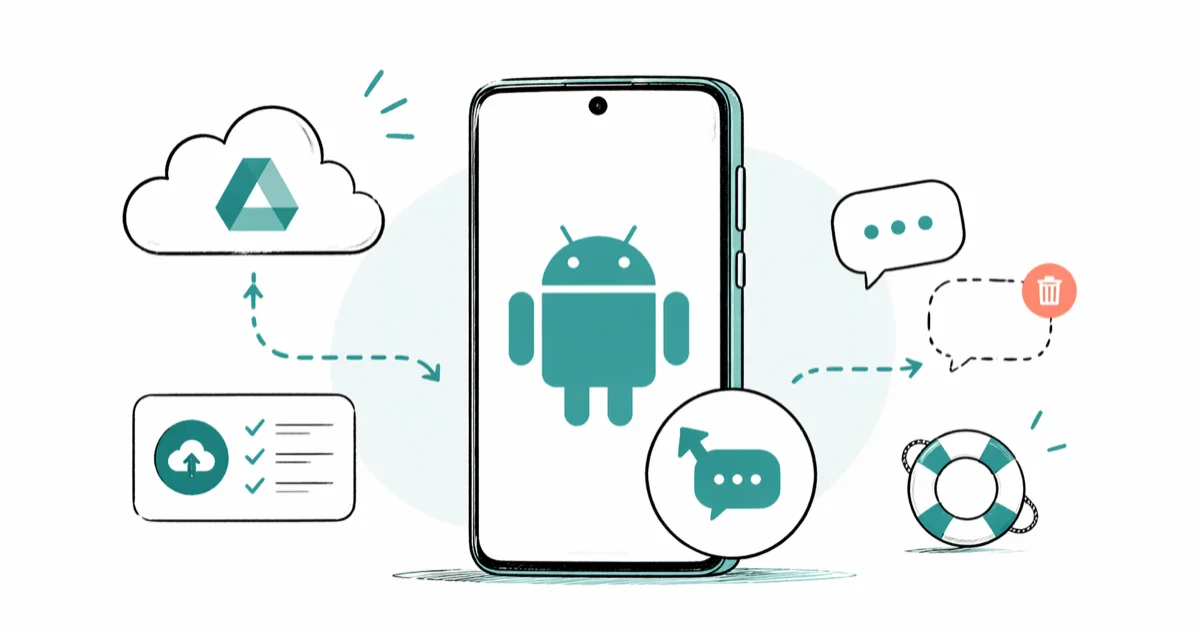 Retrieve Deleted Texts on Android Without a Computer cover image