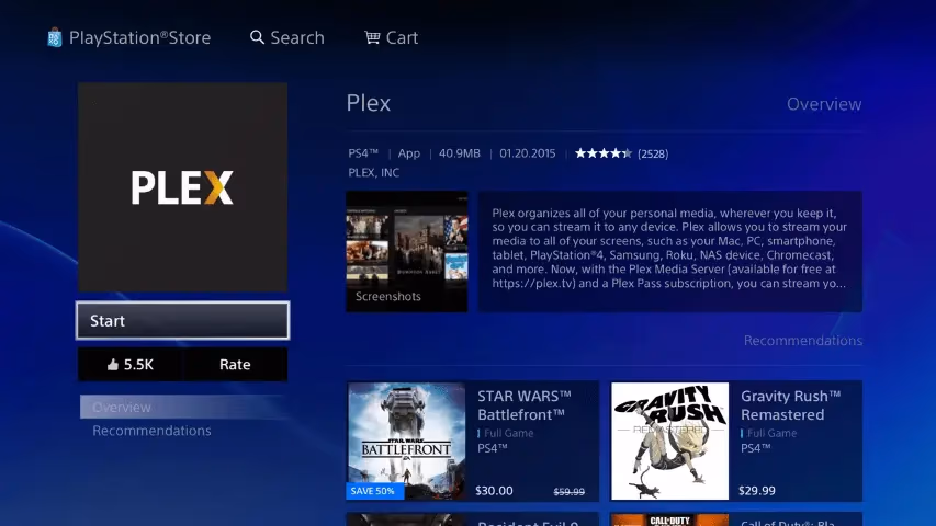 Ps4 Plex