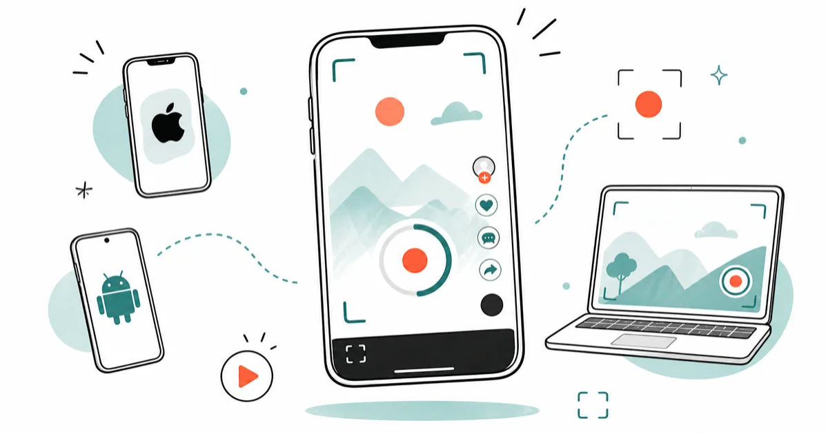 How to Screen Record on TikTok on iPhone, Android, and PC cover image