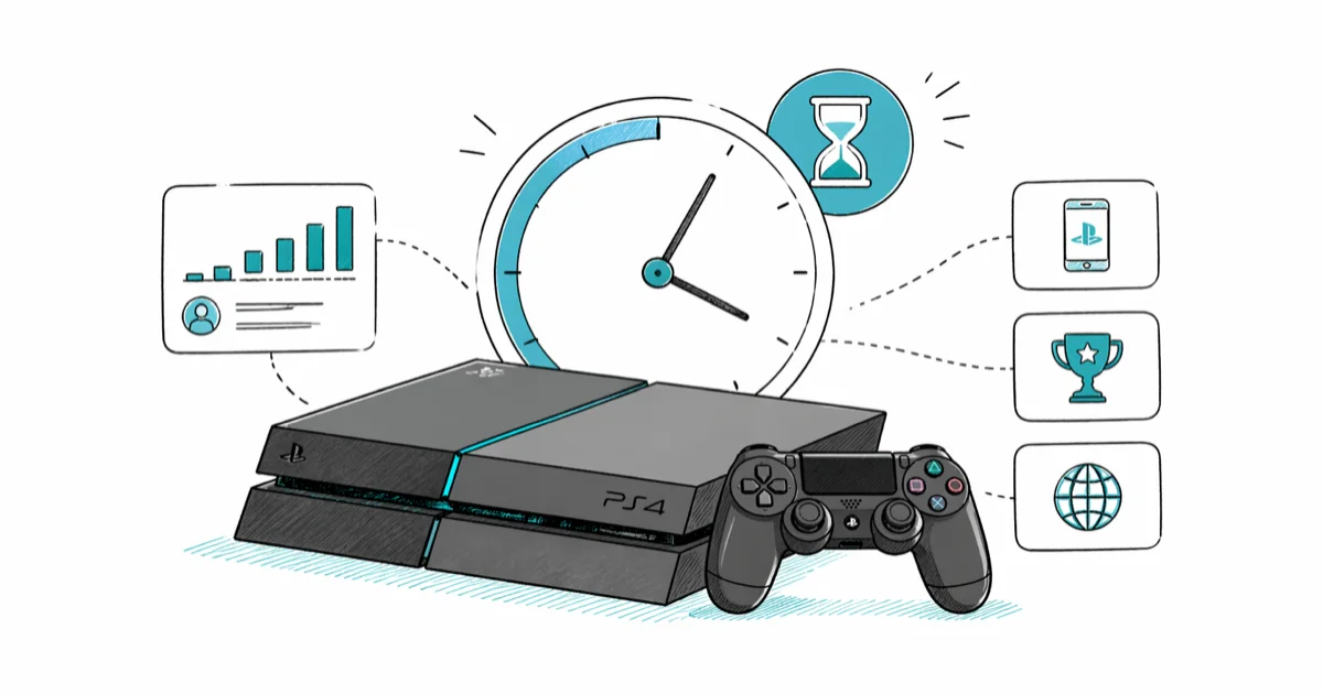 How to See How Many Hours You Played on PS4 (2026) cover image