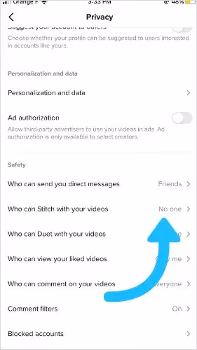 Who Can Stitch With Your Videos
