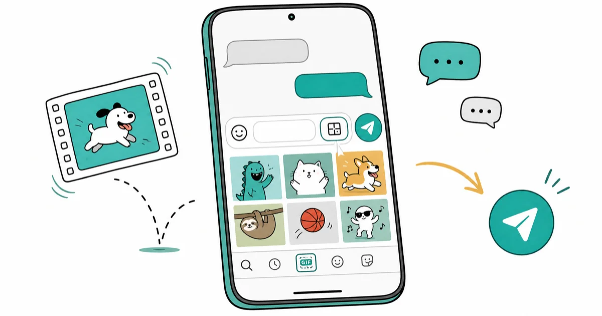 How to Send GIFs on Android: Gboard, Native Apps, and More cover image
