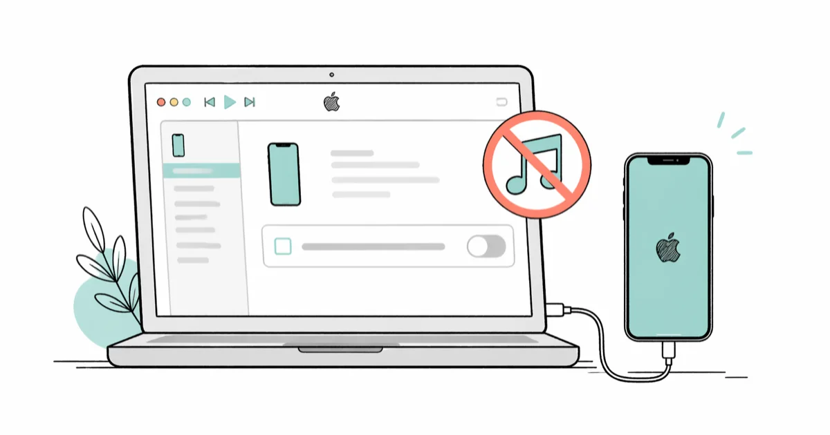 How to Stop iTunes From Opening When iPhone Is Connected cover image